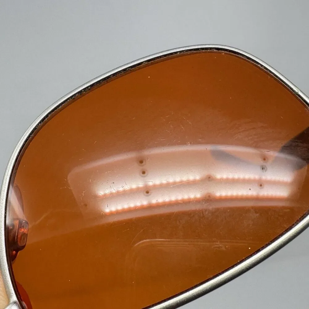 Vintage Bollé Pharmium 3 911 246 022 Matte Silver Citrus Sunglasses
